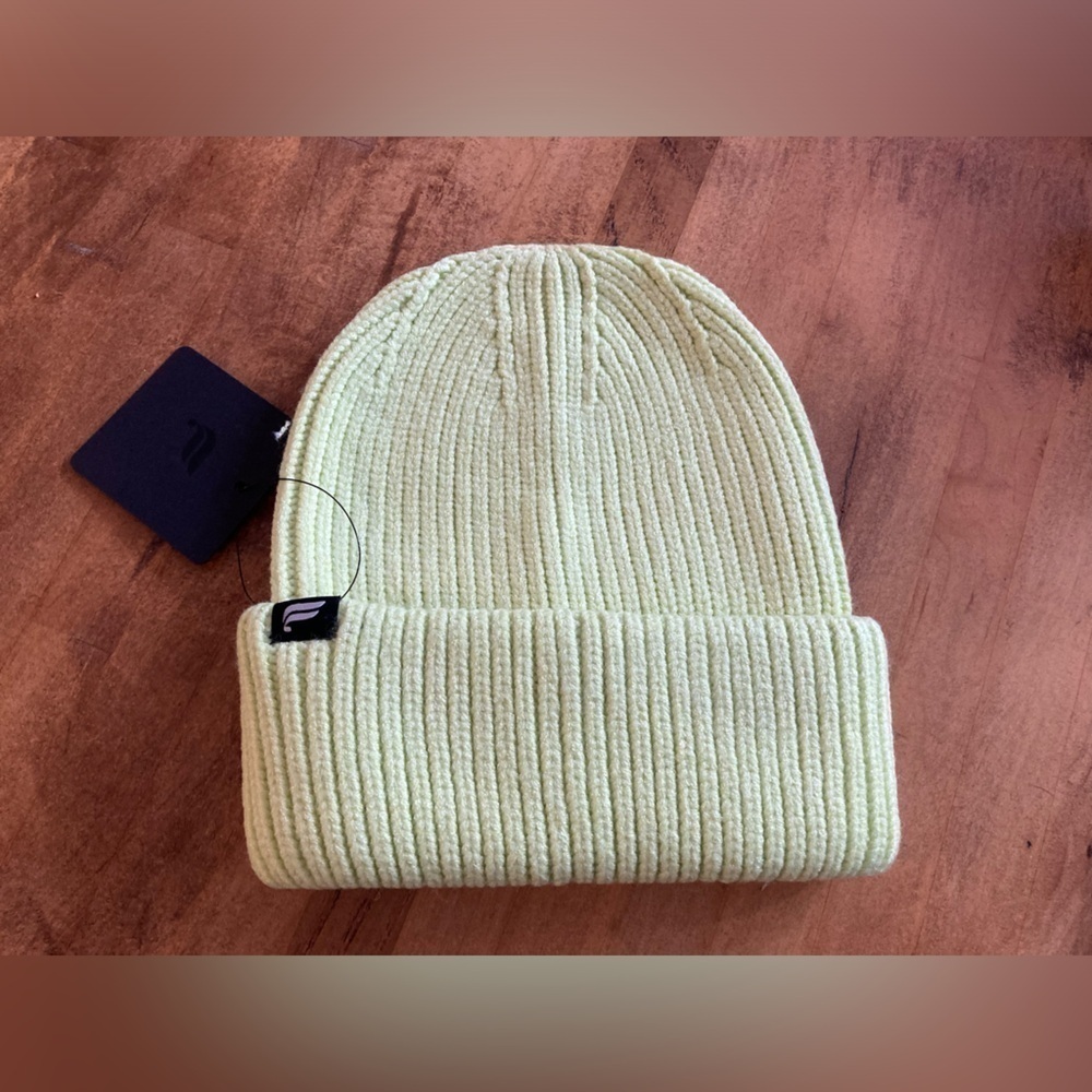 Fabletics The Beanie Lime Green NWT